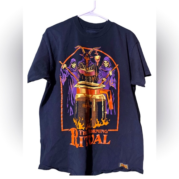 Steven Rhodes Morning Ritual Goth Shirt - Picture 2 of 3